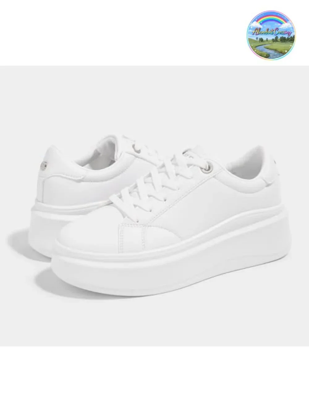 Women's Platform Fashion Sneakers Thick Sole TPR Non-Slip 2.6